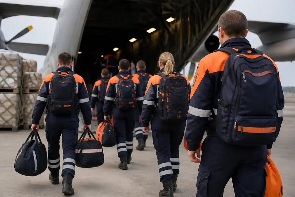 Nederlands USAR-reddingsteam vertrekt naar Venezuela na dodelijke aardbeving