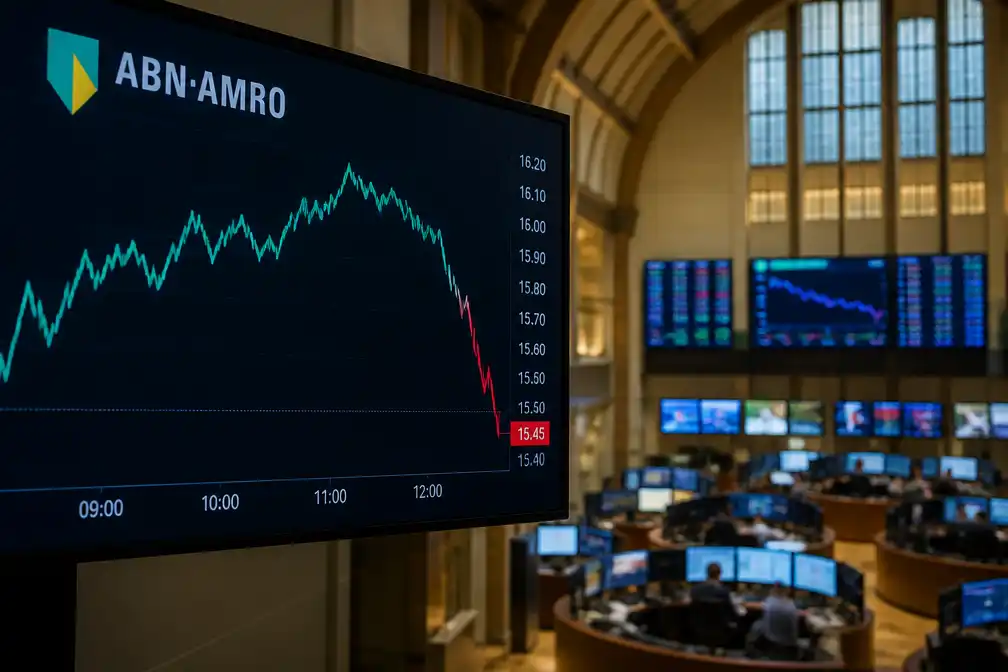 ABN AMRO lager op beurs na verdere afbouw staatsbelang