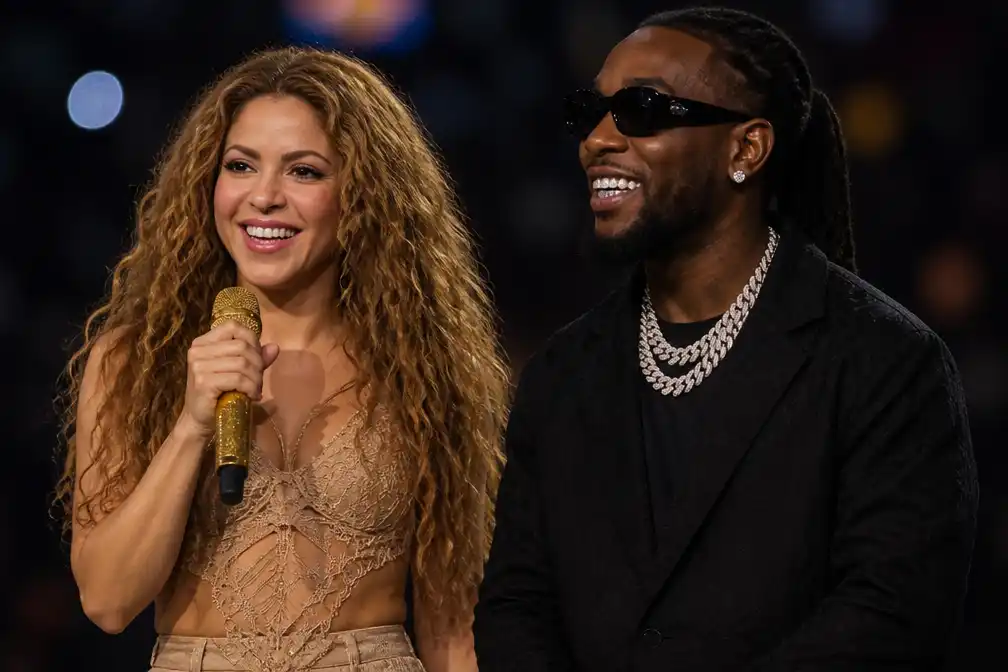 Shakira en Burna Boy's WK-nummer 'Dai Dai' op nummer 1 in Nederlandse Top 40