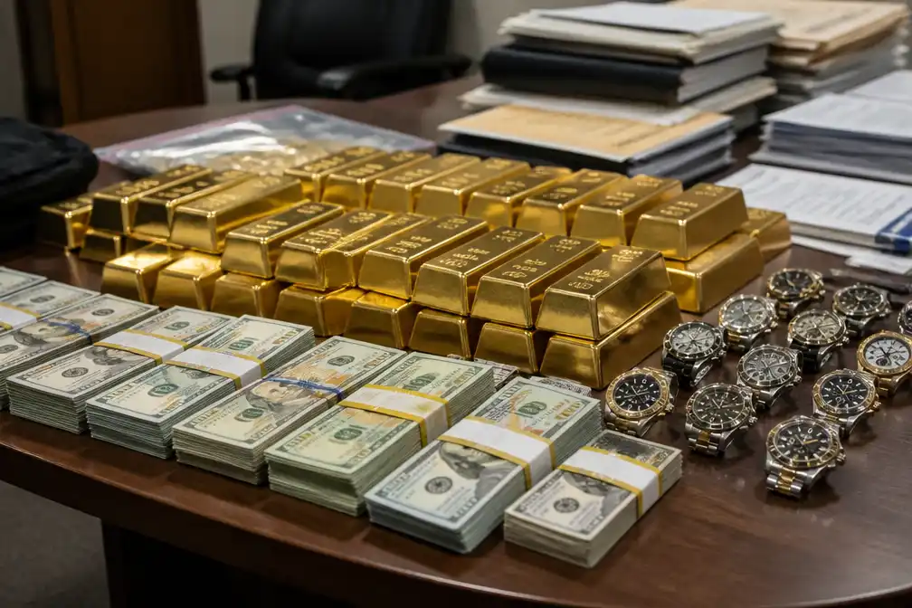 Oud-CIA'er bekent fraude van 194 miljoen dollar met bijna 300 goudstaven
