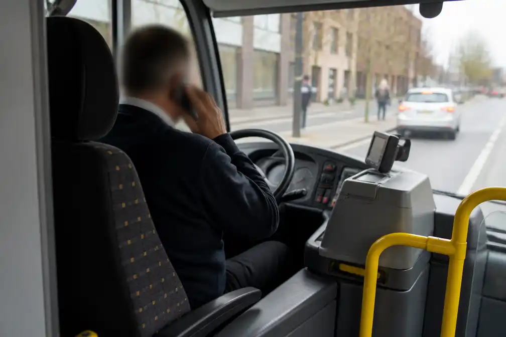 Leerling filmt chauffeur van De Lijn met gsm achter het stuur in Arendonk