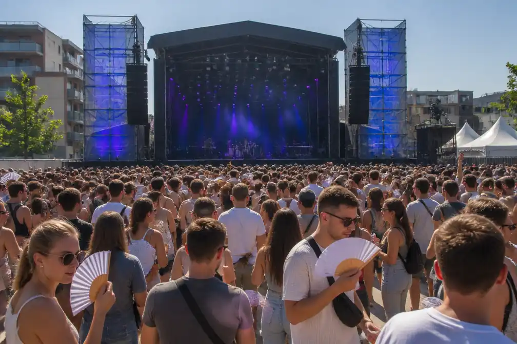 Genk On Stage van start met 47°C hitte, meer dan 100 artiesten, veiligheidsmaatregelen