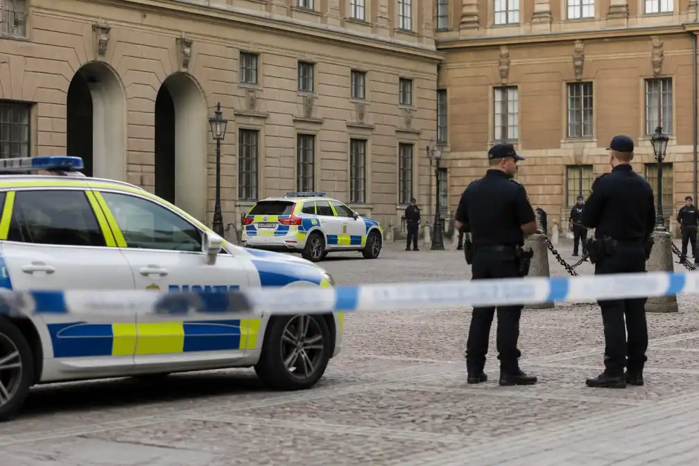 Man neergeschoten bij Zweeds koninklijk paleis aangehouden