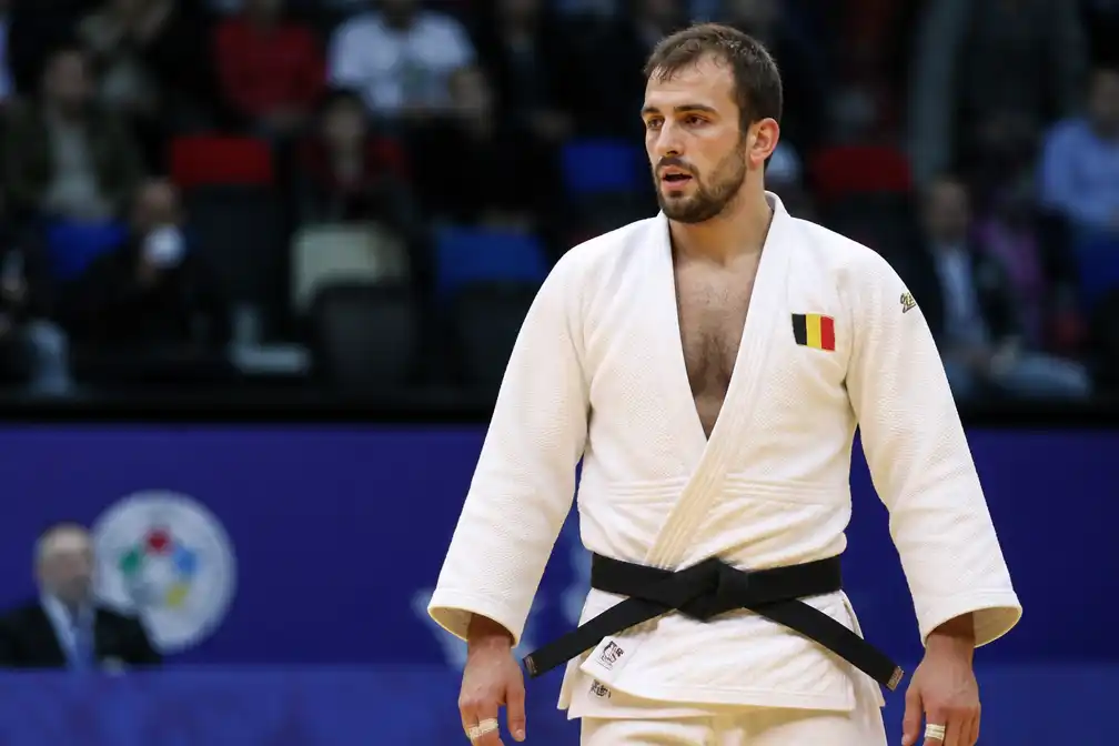 Matthias Casse grijpt naast medaille op WK judo in Bakoe