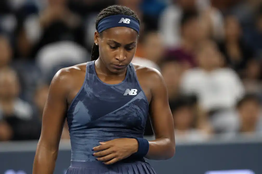Gauff noemt racistisch misbruik tijdens China Open 'slopend' na uitschakeling