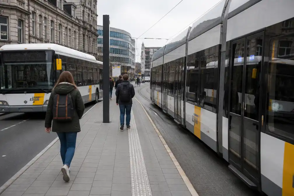 Ongeveer 40 procent van bussen en trams van De Lijn rijdt vrijdag 9 oktober niet