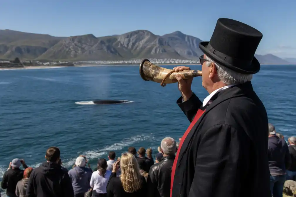Walvissentrek brengt toeristen en festival naar Zuid-Afrikaans Hermanus