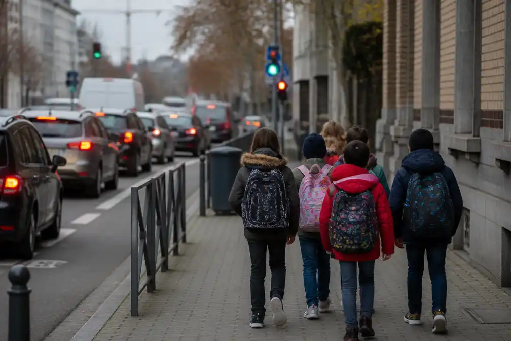 Brusselse scholen blijven boven WHO-norm voor stikstofdioxide, maar pieken nemen af