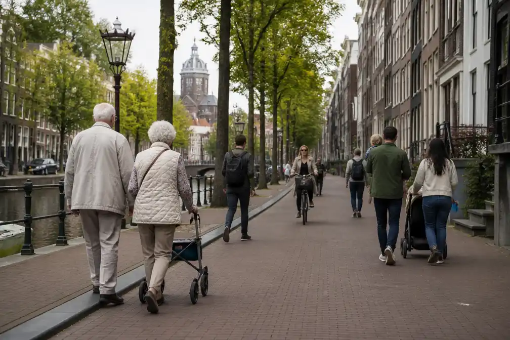 Amsterdam krijgt ruim twee keer zoveel 80-plussers; rapport waarschuwt voor vertrek gezinnen