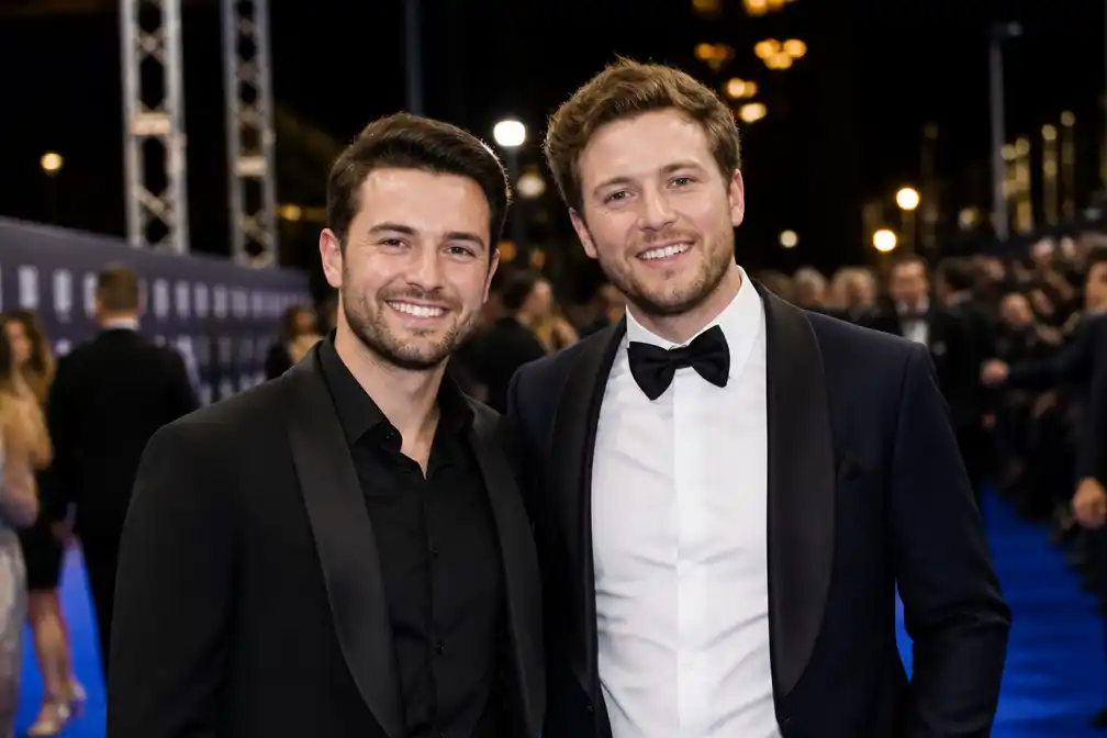 Timothy en Michaël van B&B Vol Liefde over trouwplannen op Televizier-gala