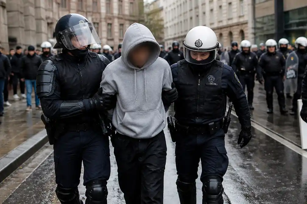 Politie Luik pakt 76 mensen op bij studentenprotesten