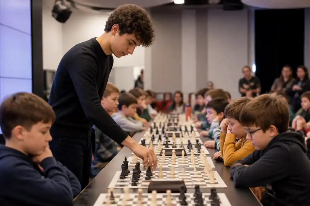 Elias (15) bepaalt mee welk kind in Antwerpen tegen Garry Kasparov mag schaken