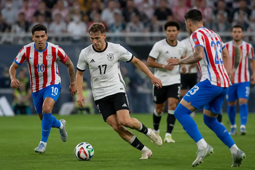 Duitsland treft Paraguay in achtste finales WK