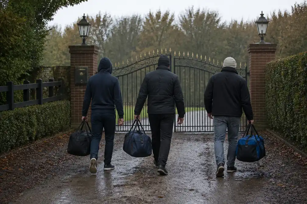 Vijf hoofdrolspelers in Overasselt: leider probeerde zich te vermommen als technofan
