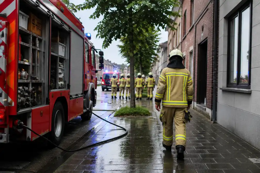 Brandweer rukt uit voor rook in Meulebeke en brandende matras in Menen