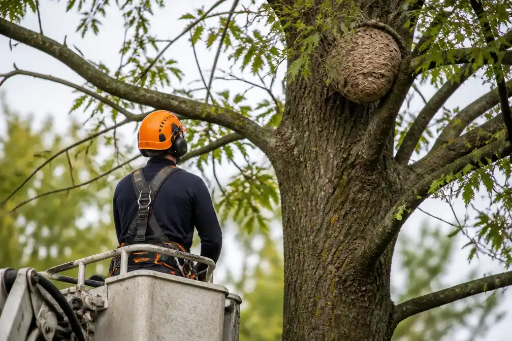Medewerker boombedrijf Lienden tientallen keren gestoken door hoornaars en in shock
