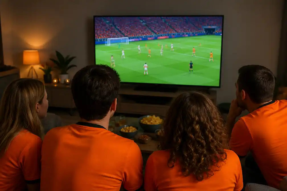 1,63 miljoen mensen bleven wakker voor Oranje-Tunesië, groepswinst WK