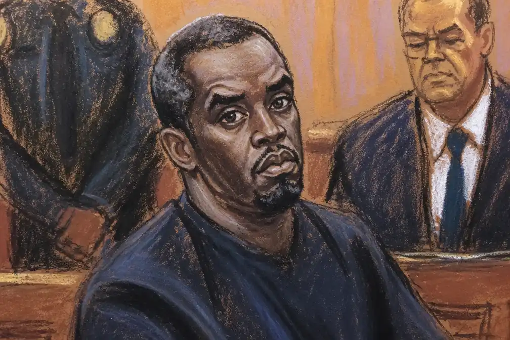 Diddy met hoofdwond van gevangenis in New Jersey naar ziekenhuis gebracht