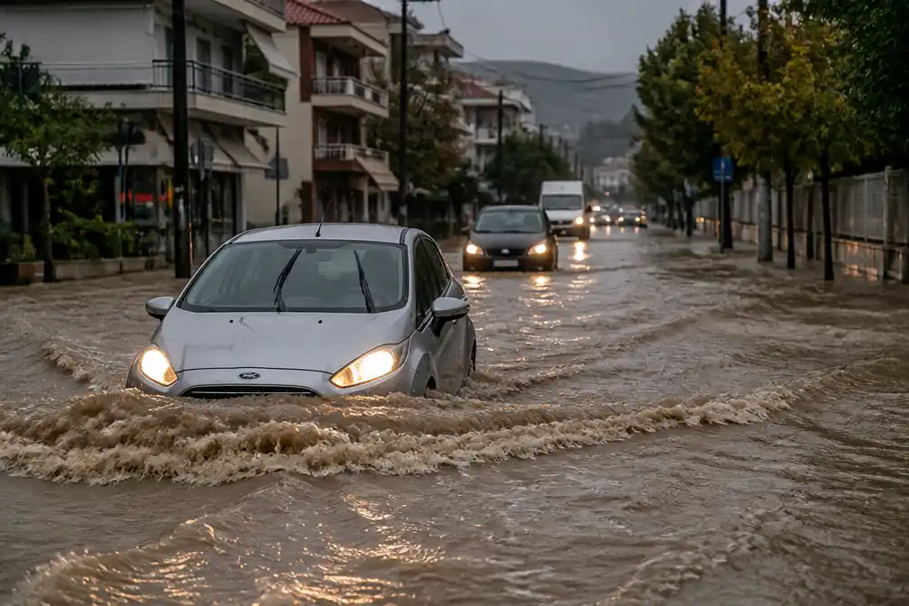 Griekenland geeft code rood af voor noodweer, scholen blijven dicht