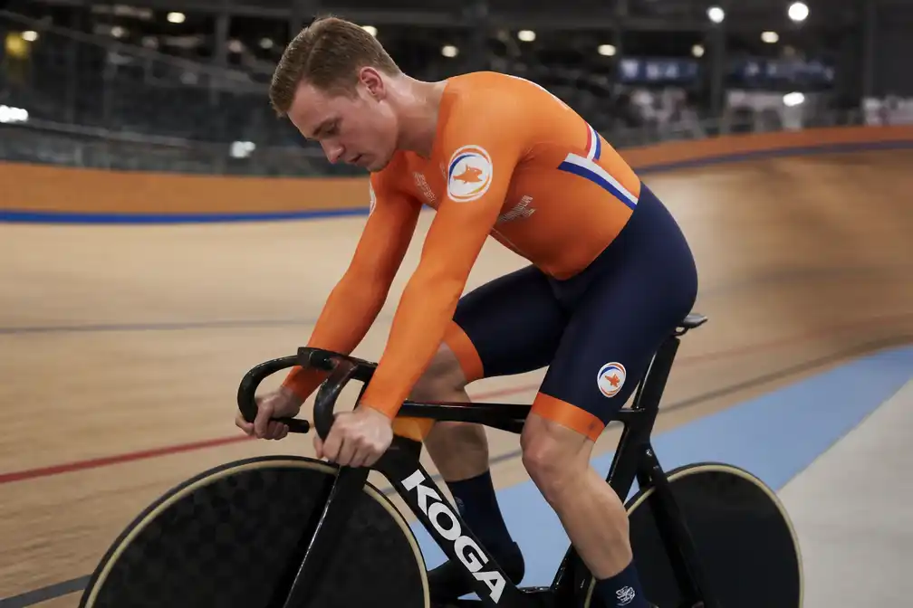 Harrie Lavreysen jaagt in China op meer wereldtitels, maar wacht gedwongen afscheid van Koga