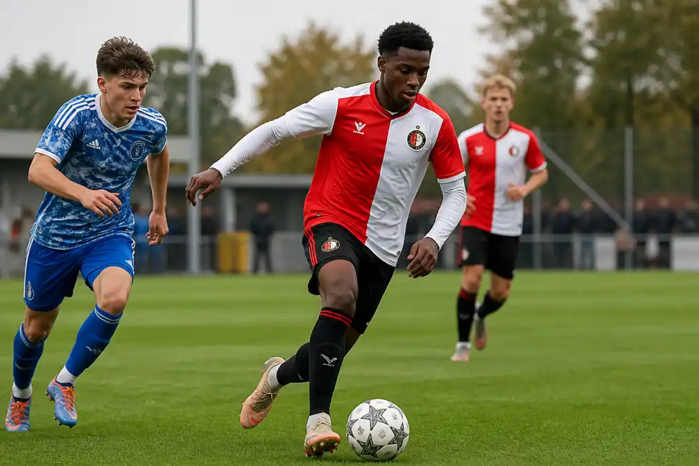 Feyenoord O19 start met drie debutanten uit de hoofdmacht in Youth League