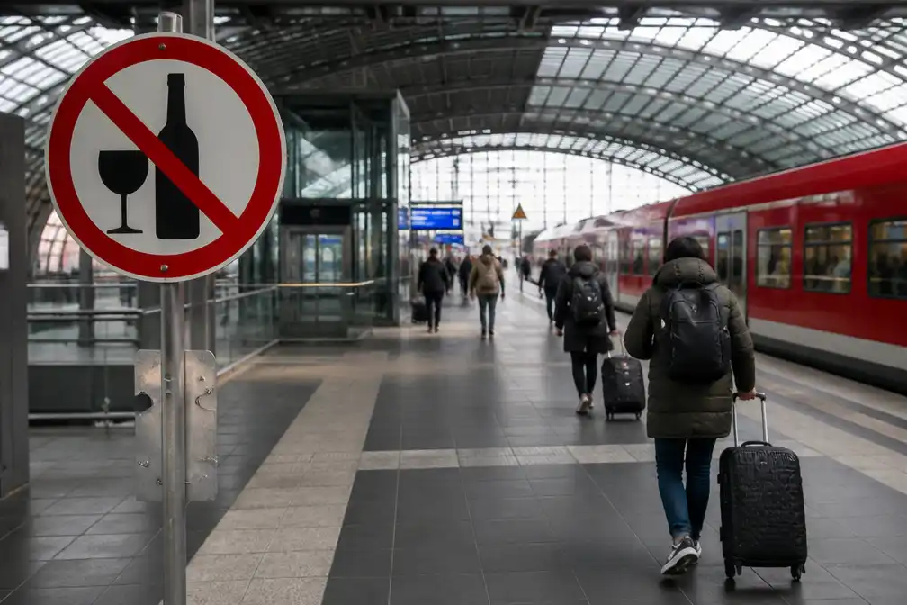 Deutsche Bahn verbiedt alcohol in al zijn Duitse treinstations vanaf 15 oktober