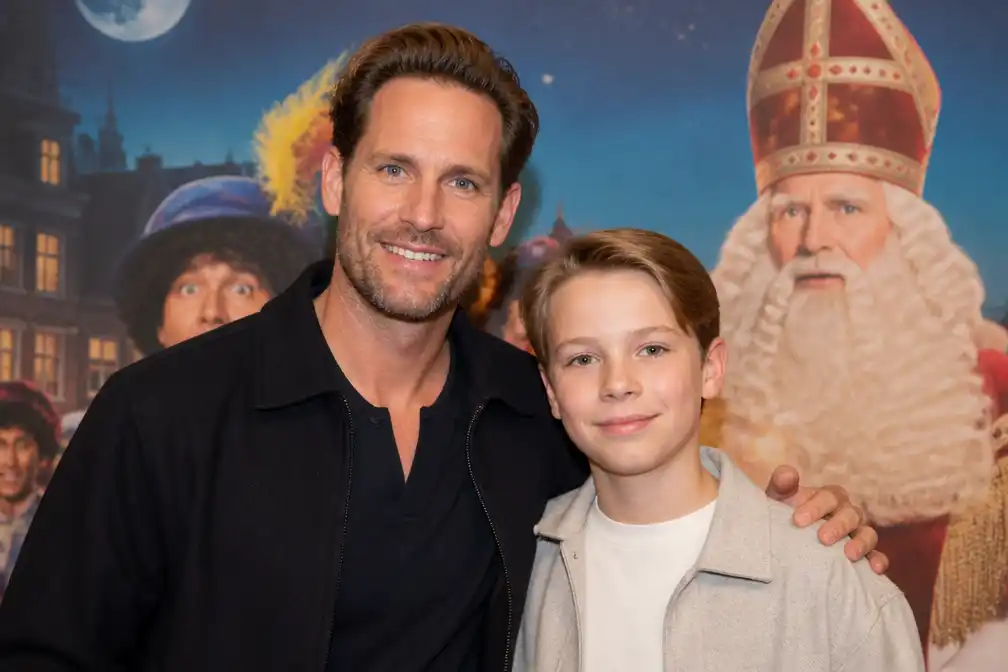 Royce de Vries speelt samen met zoon Fender in De Grote Sinterklaasfilm
