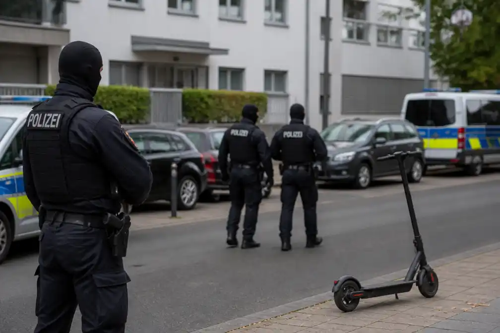 Gevangene ontsnapt in Duits Essen nadat gemaskerde mannen bewakers overmeesteren