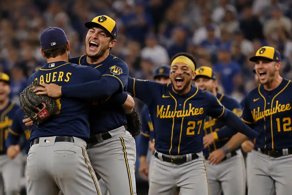 Brewers schakelen Dodgers met 4-0 uit en bereiken World Series