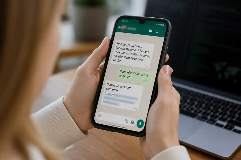 Nieuwe WhatsApp-scam met stemverzoek voor ballerina Eliska kaapt accounts
