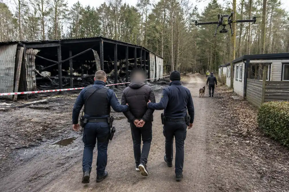 Man (23) aangehouden voor zes brandstichtingen in bossen van Laakdal