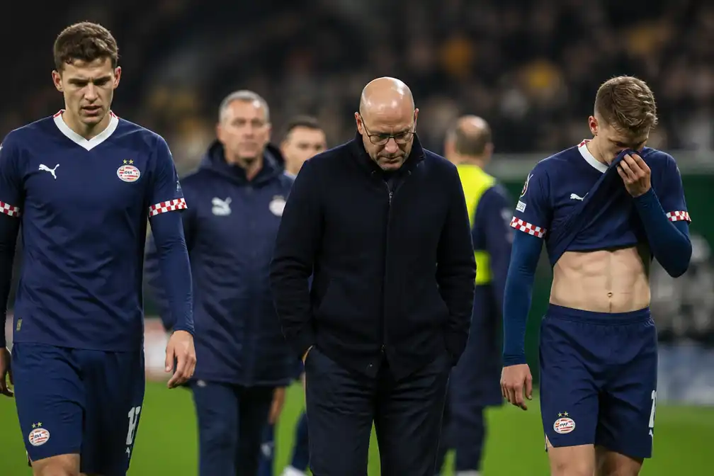 PSV lijdt slechtste seizoensstart in tien jaar na 2-1 nederlaag bij ADO