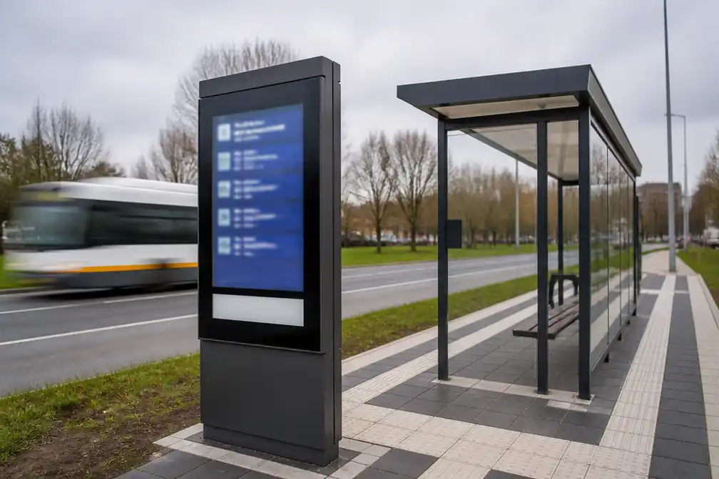 Drie provincies eisen bijna 4 miljoen van Surtronic om bushalteschermen
