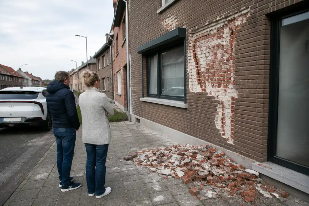 Bewoners van Genkse Laatgoedstraat vertellen over aardbeving in hun straat
