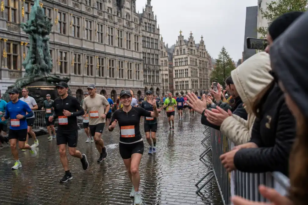 Meer dan 20.000 lopers lopen Antwerp Marathon