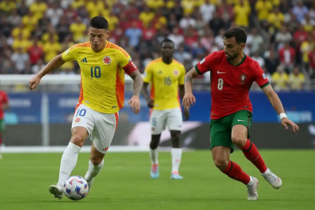 Colombia na 0-0 tegen Portugal groepswinnaar, Congo ook door