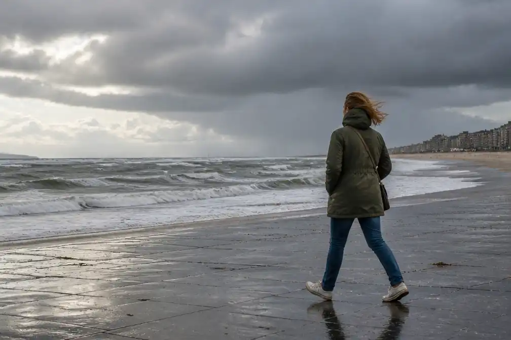Zonnige najaarsdag op 20 oktober, daarna buien en mogelijk stormachtig weer