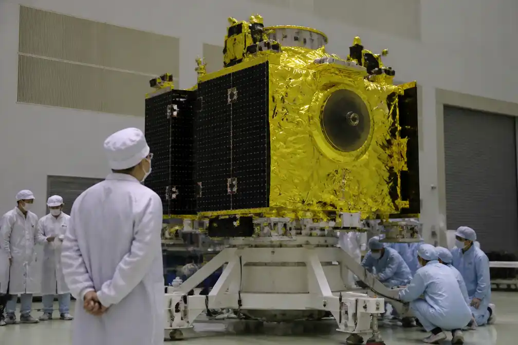 Japan stuurt sonde naar Marsmaan Phobos om bodemmonsters naar aarde te brengen