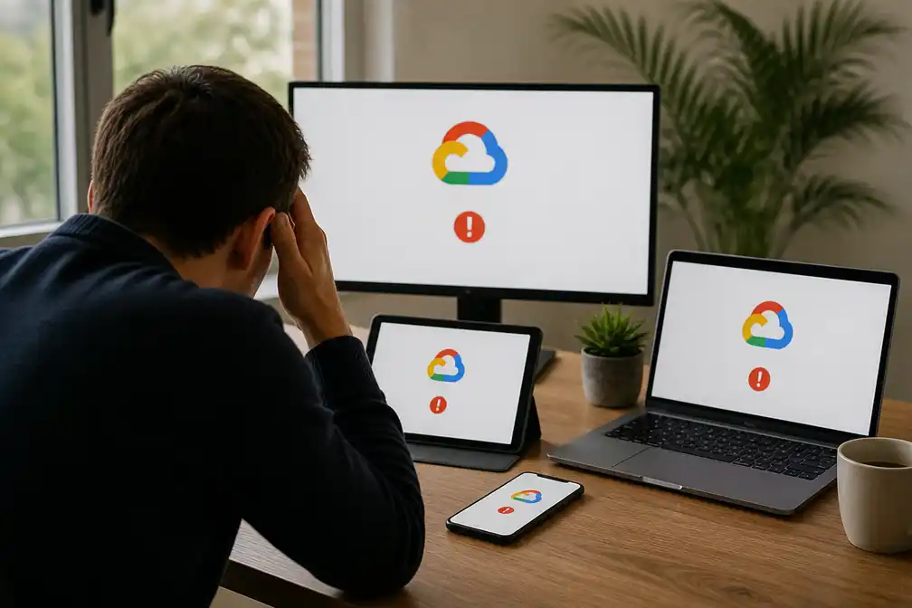 Storing bij Google Cloud treft banken, NHS en rechtbanken na 'power event' in Londen