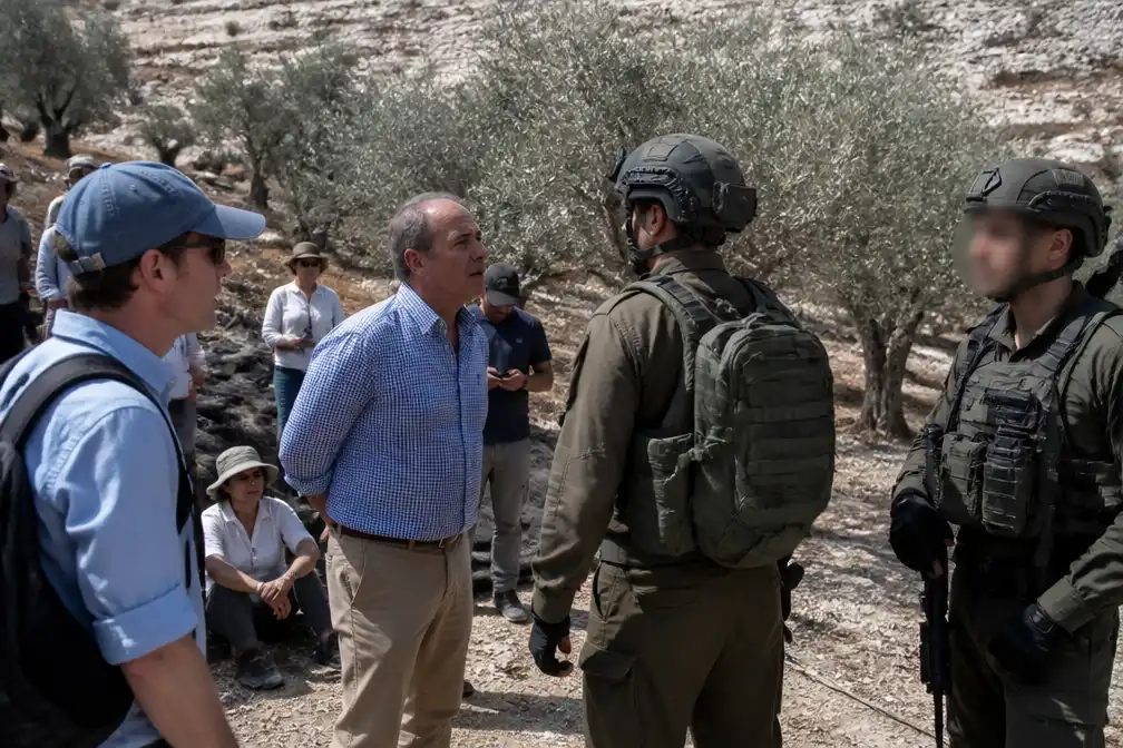 Israëlisch leger houdt Brad Lander en tachtig vrijwilligers vast bij olijfoogst