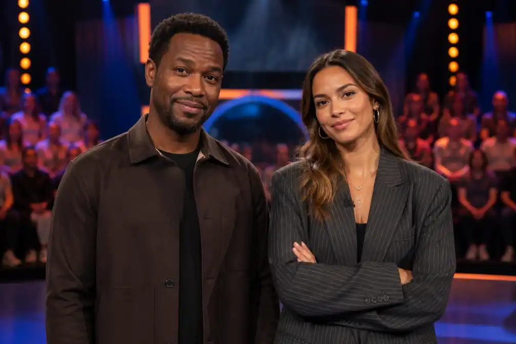Edson da Graça en Monica Geuze presenteren quiz Nederlands Domste