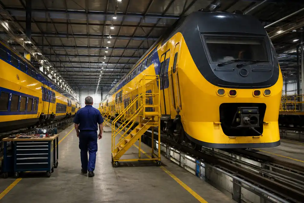 NS: dienstregeling maandag en dinsdag onduidelijk na hitte en noodweer