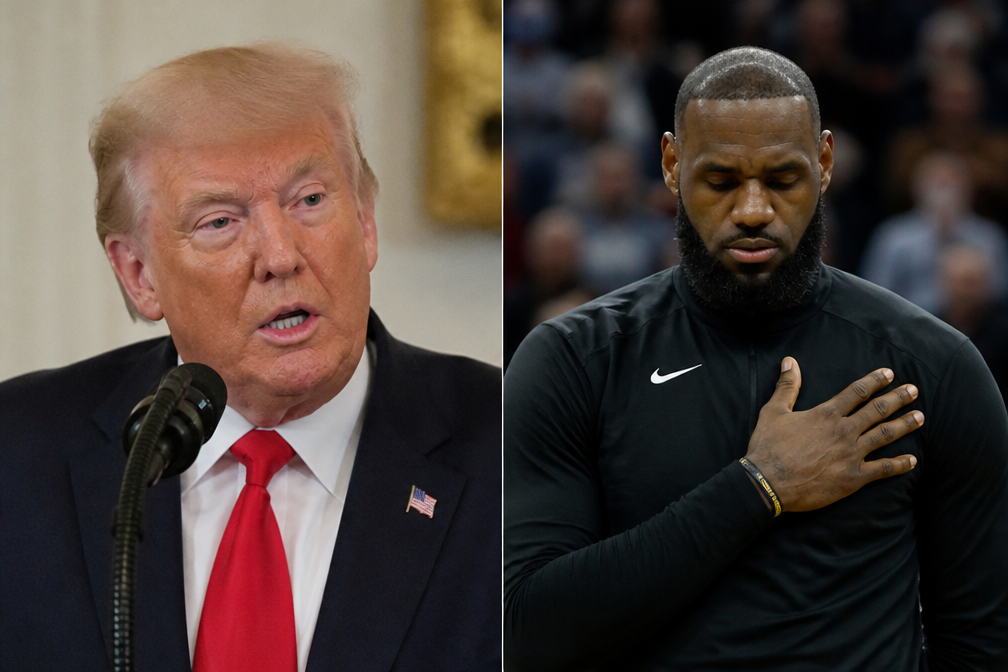 Trump haalt uit naar LeBron James om "respectloos" gedrag tijdens Amerikaans volkslied