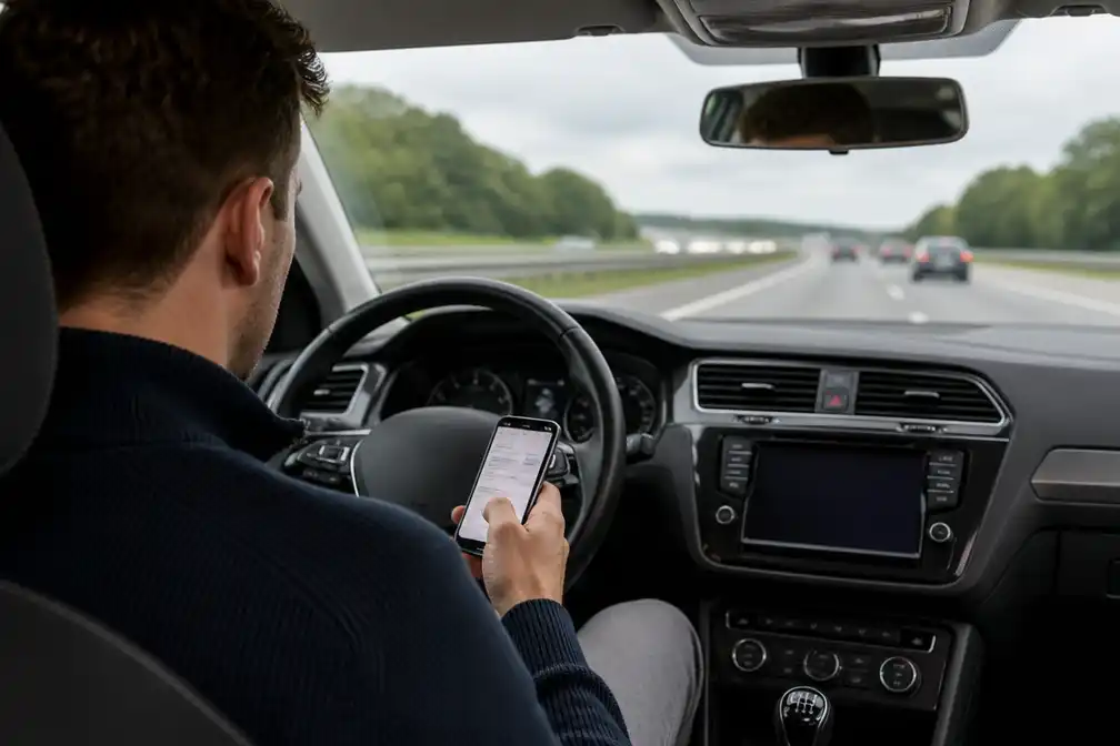 Nijmegenaar krijgt boete van 439 euro voor bellende bestuurder: 'Dit is mijn auto niet'