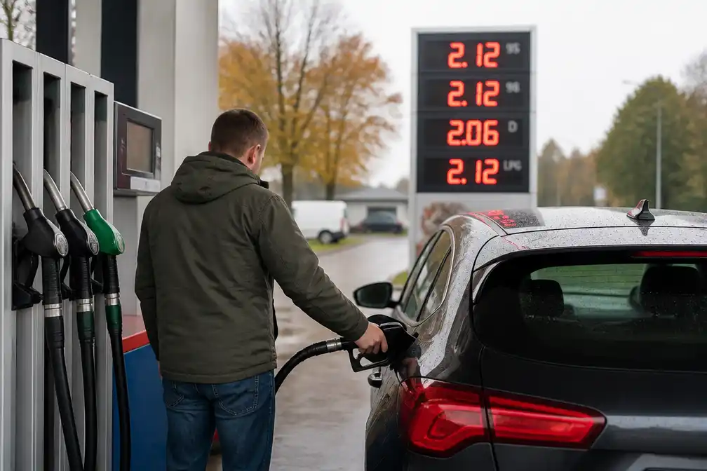 Benzine zakt naar 2,12 euro per liter bij Wehl, dieselprijs stijgt verder