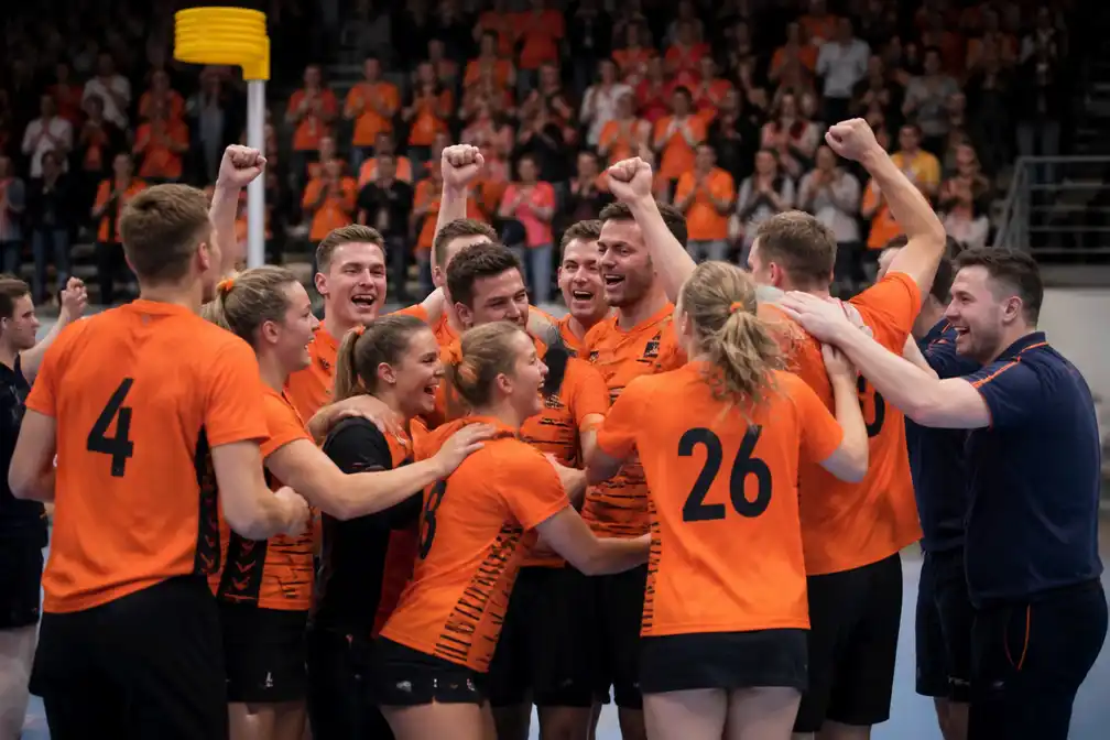 Nederland wint tiende Europese korfbaltitel met 27-12 tegen België