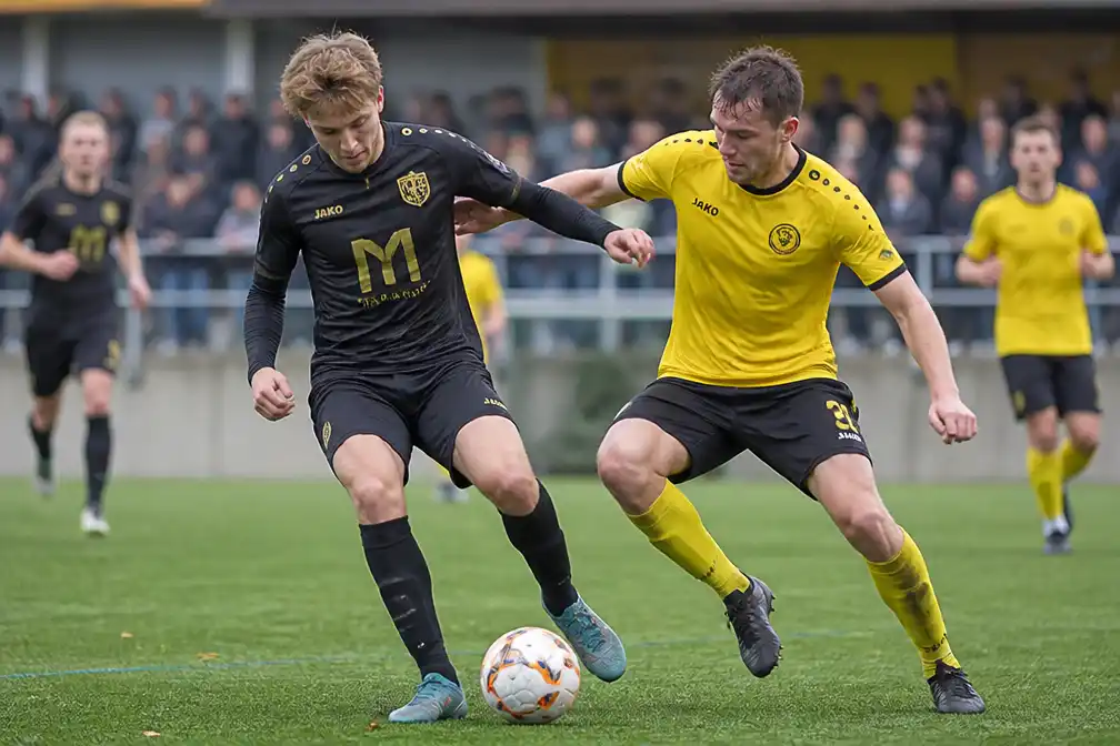 Roda Boys en SV Meerssen delen de punten na 1-1 in vierde divisie
