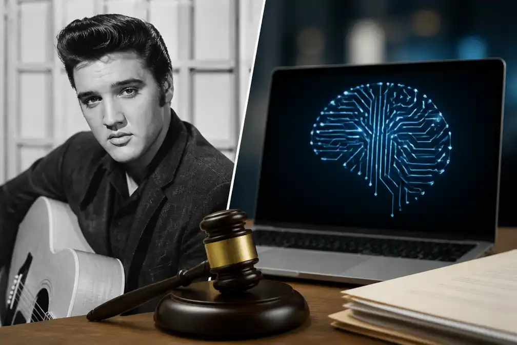 Eigenaar muziek Elvis Presley klaagt Anthropic aan om AI-training