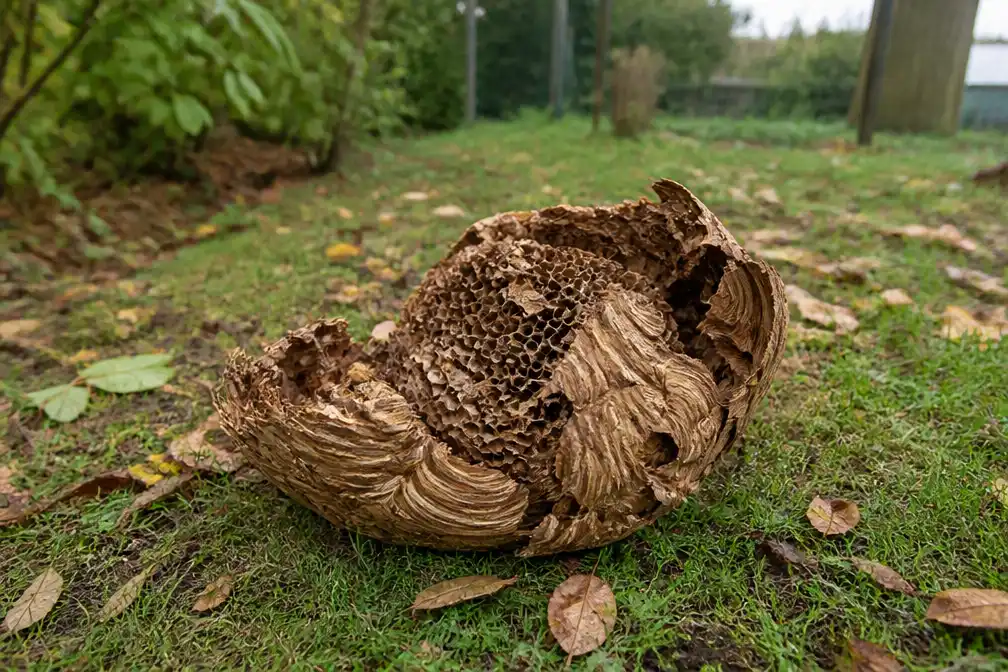 Stormen blazen nesten van Aziatische hoornaars uit bomen in Ieper, Kerkhove en Harelbeke