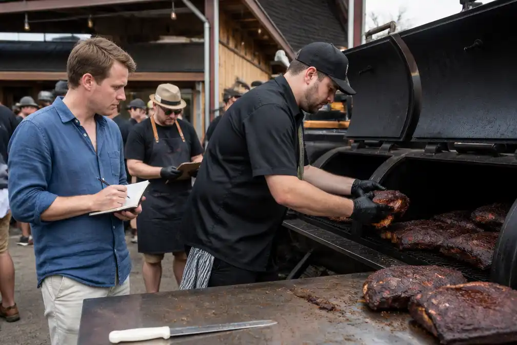 Barbecuekampioenschap in Kansas trekt publiek naast WK voetbal